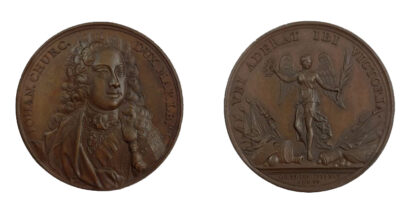 John Churchill, Duke of Marlborough (1650-1722), Death, Copper Medal, 1722