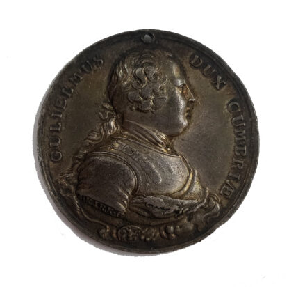 George II, Duke of Cumberland, Battle of Culloden, Silver Medal 1746