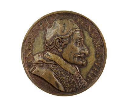 Pope Innocent XI, Christian Alliance against the Turks, Bronze Medal 1684