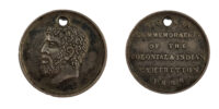 Indian and Colonial Exhibition, Silver Medalet 1886