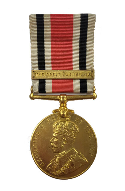 Special Constabulary Long Service Medal, GVR, one clasp, The Great War to John Thomas Butterfield