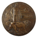 Great War Memorial Plaque to Private Frederick Arthur Caulfield