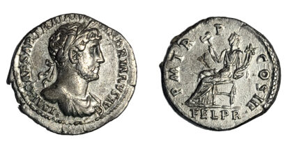 Hadrian, Silver Denarius