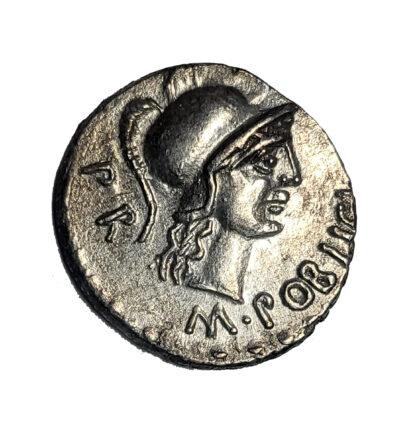 Gnaeus Pompey Junior, Silver Denarius