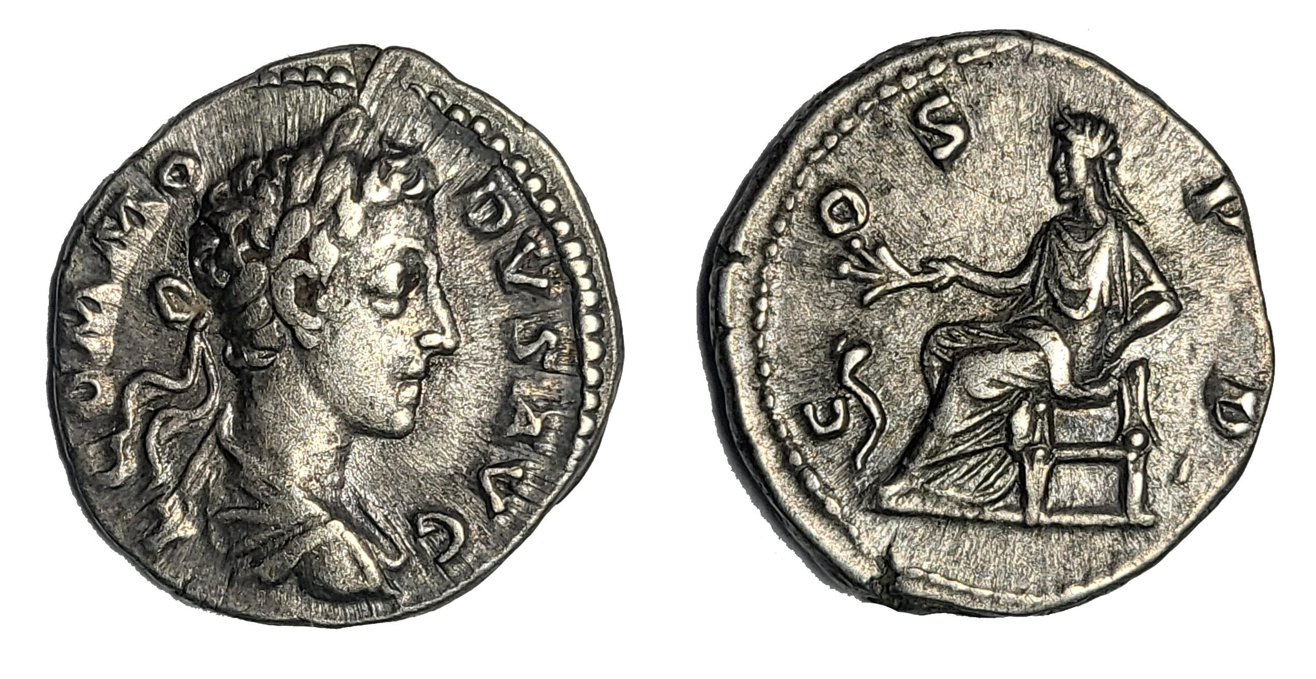 Commodus, Silver Denarius