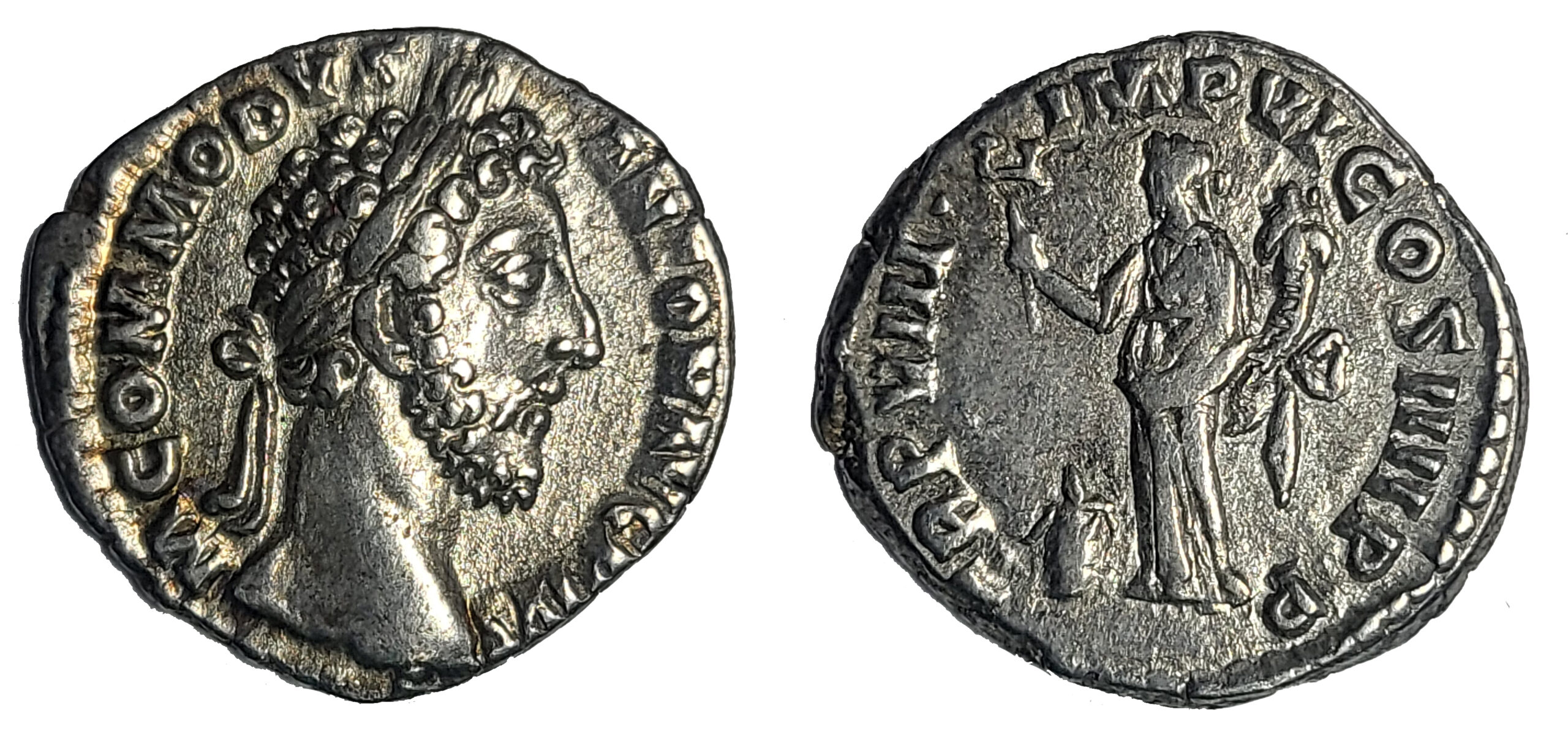 Commodus, Silver Denarius