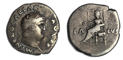 Nero, Silver Denarius