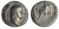 Nero, Silver Denarius