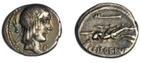 L. Calpurnius Piso Frugi, Silver Denarius