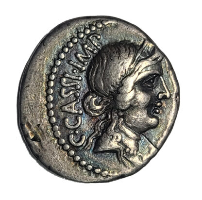 C. Cassius Longinus, Silver Denarius