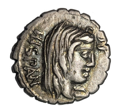 A. Postumius Albinus, Silver Denarius