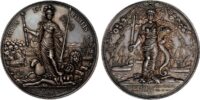 [Charles II], Netherlands, The Dutch Republic, the Peace of Breda, silver medal