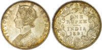 India, EIC, Victoria (1837-1901), silver Rupee, 1891