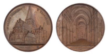 Norway, Trondheim, St Olaf's Cathedral, Copper Medal 1862