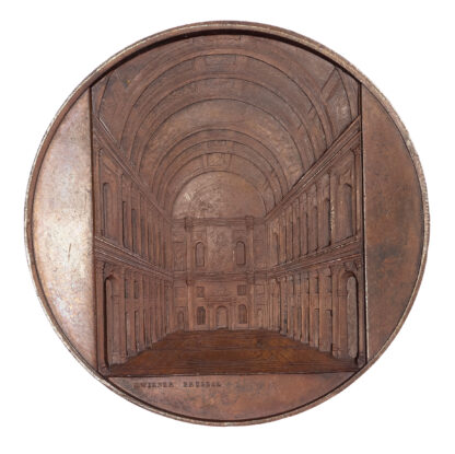 Netherlands, Amsterdam, Town Hall, Copper Medal 1850