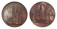 Germany, Bonn, Minster Church, Copper Medal 1855