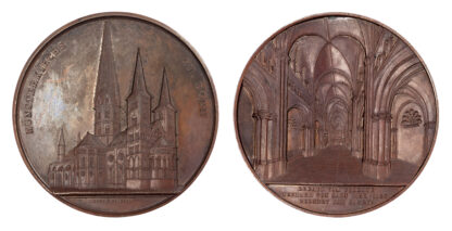 Germany, Bonn, Minster Church, Copper Medal 1855