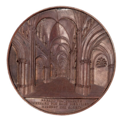 Germany, Bonn, Minster Church, Copper Medal 1855