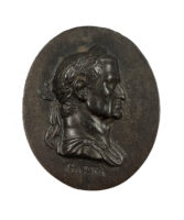ITALY, Renaissance, The Emperor Galba, Uniface Oval Cast Bronze Plaquette