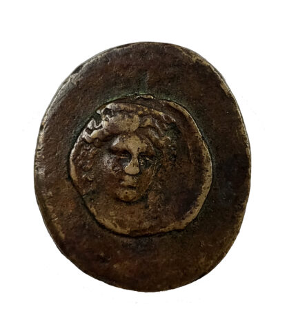 Italy, Renaissance, Hercules, Cast Oval Bronze Medal, Undated