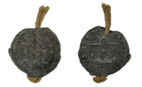 Kingdom of Jerusalem, Knights Hospitaller, Grandmaster Lead Seal 13th/14th Century