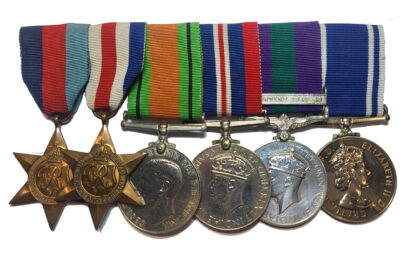 WWII Palestine British Transport Police, Group of 6 to Cpt Glover