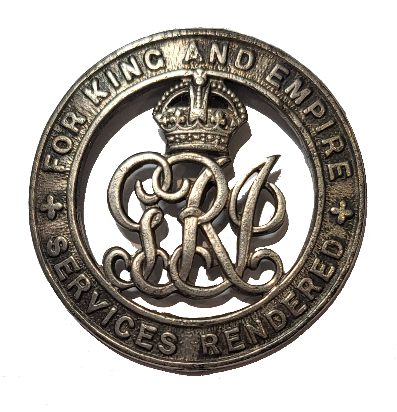 An Unusual Silver War Badge awarded to Private Ivan Charlesworth Notts