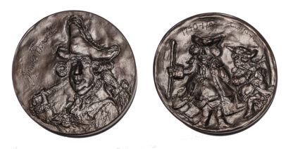 James Boswell (1740-95), Scottish Biographer, Bronze Medal 2002