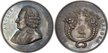 William IV, Liverpool Botanic Garden, AR Prize Medal, c. 1830