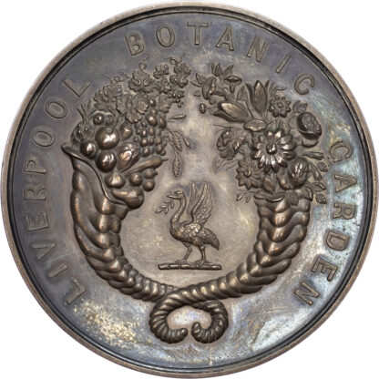 William IV, Liverpool Botanic Garden, AR Prize Medal, c. 1830
