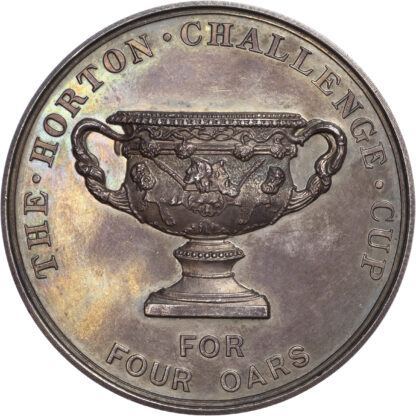 Metropolitan Amateur Regatta, The Horton Challenge Cup For Four Oars, Silver Prize Medal