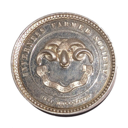 Scotland, Inverness Farmer Society, Silver Prize Medal 1894