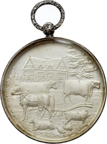 Staffordshire Agricultural Society, a Silver Prize Medal, 1900