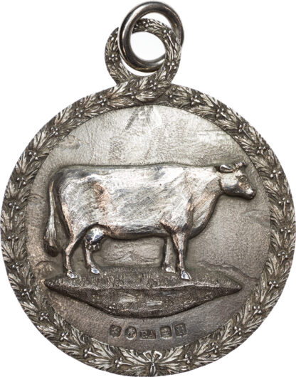 Scotland, New Farmers Society of Old Monkland Cattle Show, Silver Prize Medal