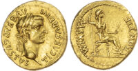 Tiberius, Gold Aureus