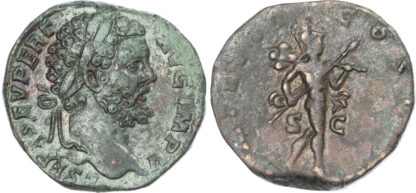 Septimius Severus, Bronze Sestertius