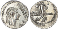 Juba II, Silver Denarius