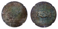 Sierra Leone, bronze Proof Penny, 1791 - large type