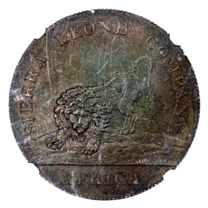 Sierra Leone, bronze Proof Penny, 1791 - large type