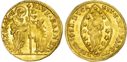 Italy, Venice, Paolo Rainier (1779-1789), gold Zecchino