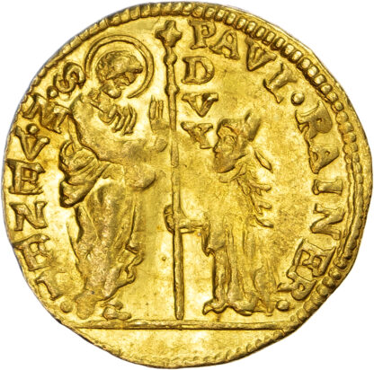 Italy, Venice, Paolo Rainier (1779-1789), gold Zecchino
