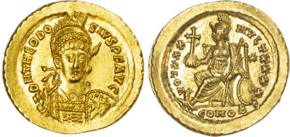 Theodosius II, Gold Solidus
