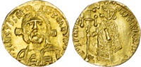 Justinian II, Gold Tremissis