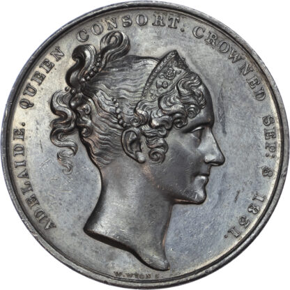 William IV, Silver Coronation Medal, 1831