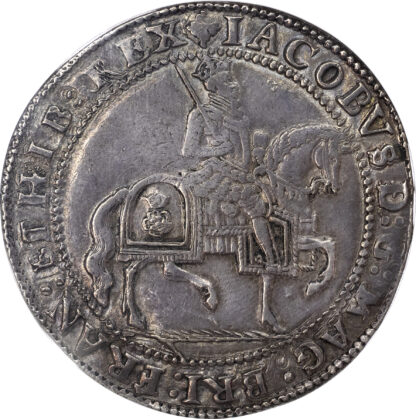 James I Crown Plumes Reverse - Ex. H. Whitley 1956
