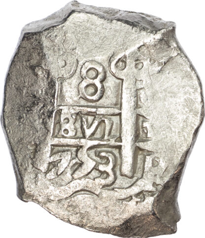 Bolivia, Ferdinand VI (1746-1759), silver Cob of 8 Reales, 1753