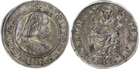 Italy, Messerano, Ludovico II Fieschi (1528-1532), silver Testone
