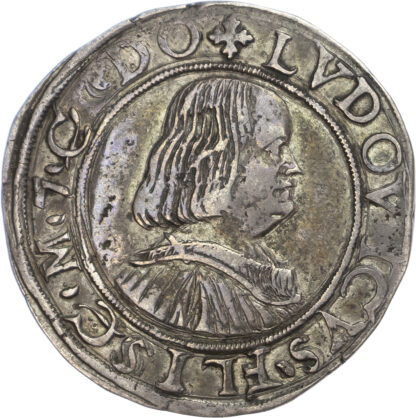 Italy, Messerano, Ludovico II Fieschi (1528-1532), silver Testone