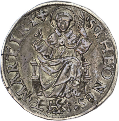 Italy, Messerano, Ludovico II Fieschi (1528-1532), silver Testone
