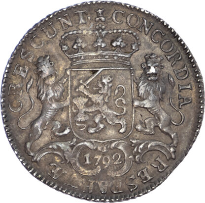 Netherlands, Zeeland, silver Half Ducaton, 1792